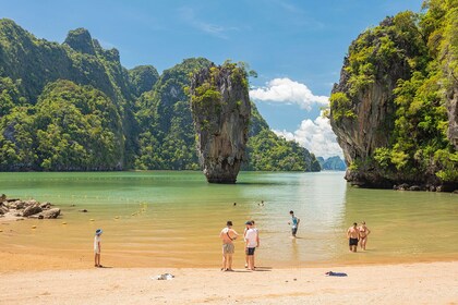 Phuket a l'illa de James Bond (piragüisme) en vaixell de cua llarga