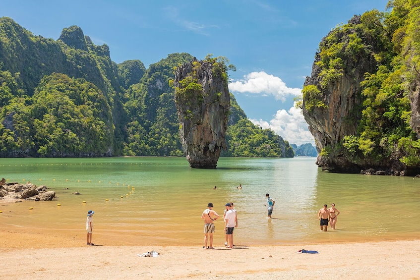 Phuket to James Bond Island(Sea Canoeing) By Longtail Boat