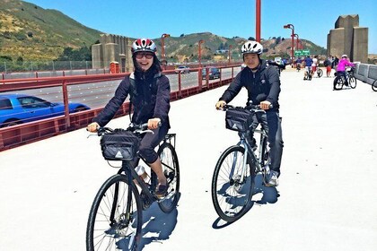 Selbstgeführte Fahrradtour mit Fahrradverleih ab San Francisco