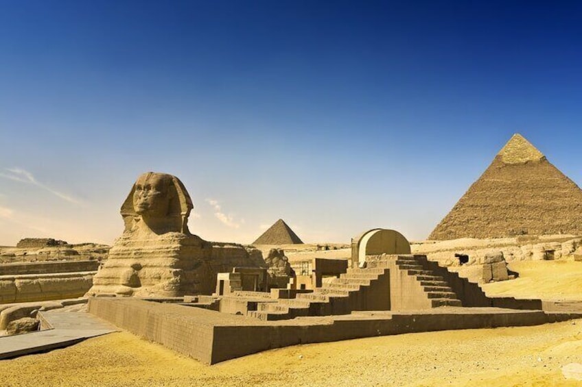 Private tour to Cairo by Plane from Hurghada, Pyramids, Sphinx & Museum-Hurghada