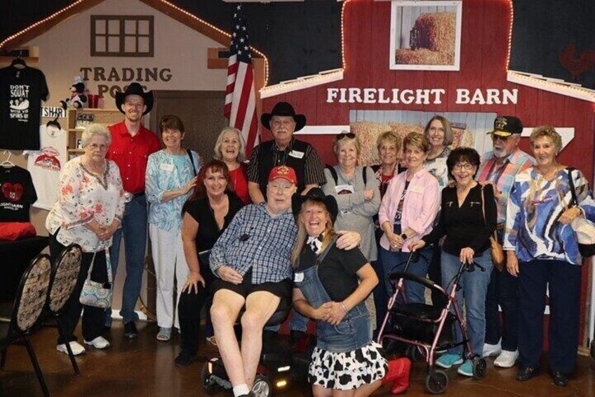 "Blockbuster Beats" show & dinner at the Firelight Barn