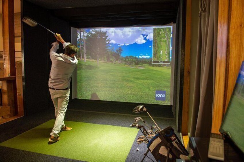 Show item 1 of 5. Indoor Golf Simulator