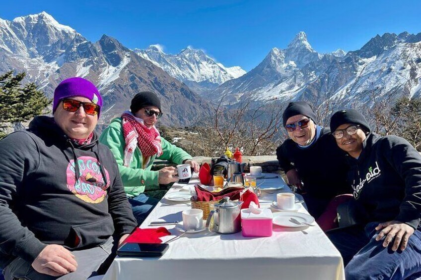 Breakfast at Hotel Everest View