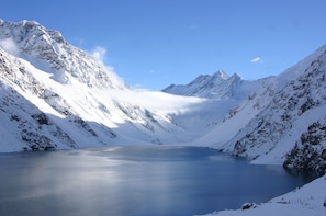 Portillo Hotel with Lunch and Laguna del Inca view