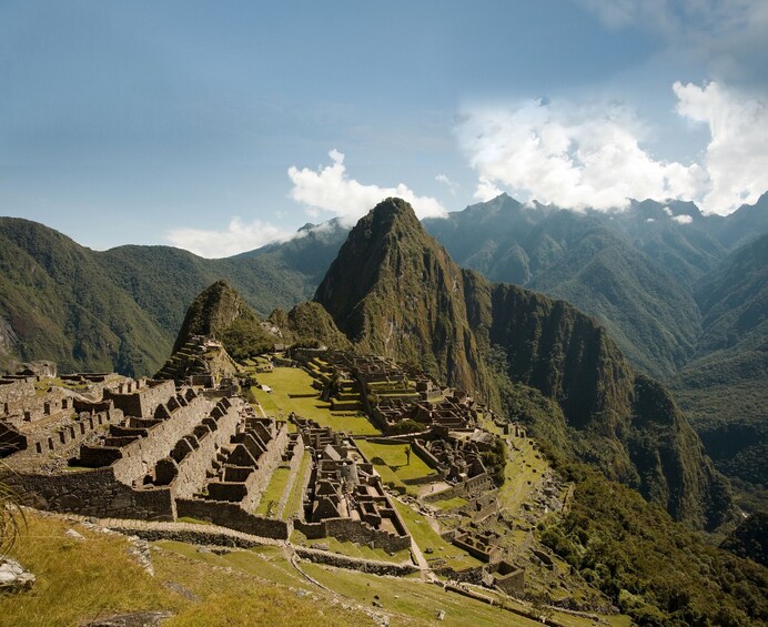 Day view of Machu Picchu