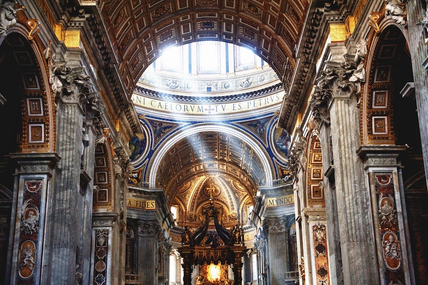 St. Peter’s Basilica Dome Climb with Papal Crypt Upgrade