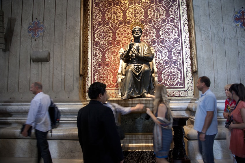 St. Peter’s Basilica Dome Climb with Papal Crypt Upgrade