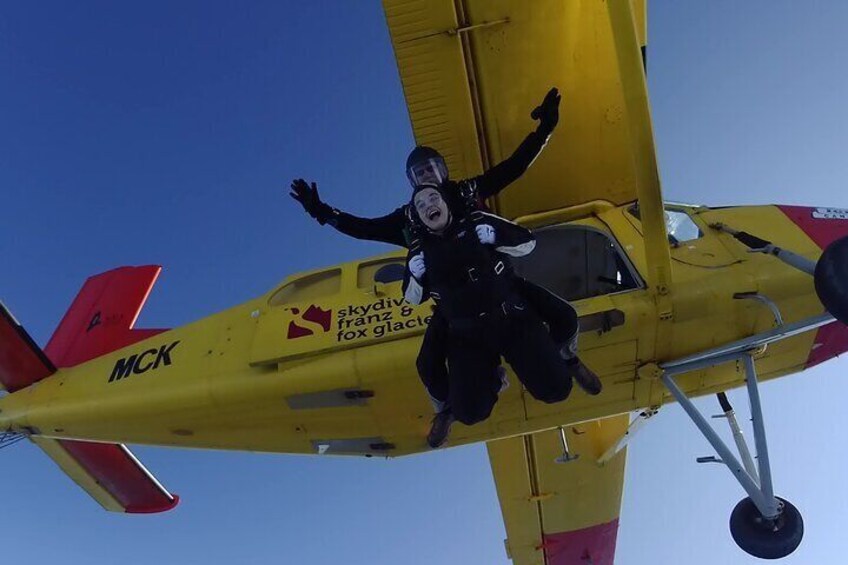 Tandem Skydive 16,500ft from Franz Josef
