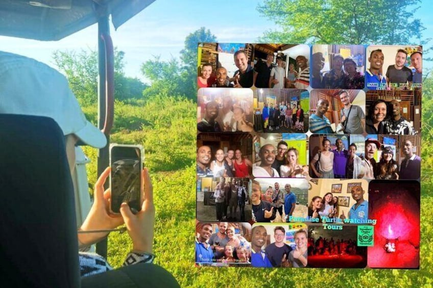 Paradise Turtle watching tour, special memories with friends