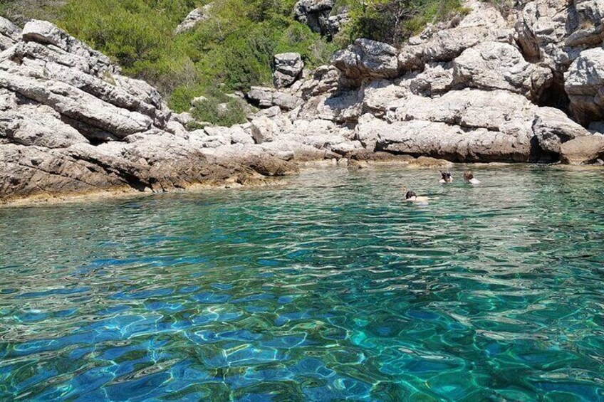 Private boat tour- explore the islands, find hidden caves and try snorkelling 
