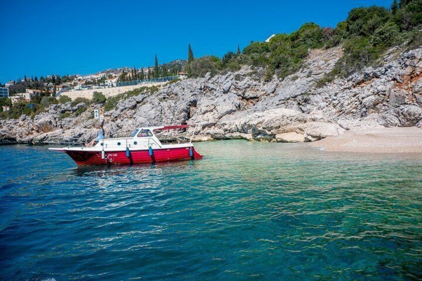 Private boat tour- explore the islands, find hidden caves and try snorkelling