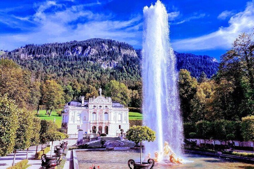 MY*GUiDE King Ludwig's UNCROWDED PALACES Linderhof & Herrenchiemsee from Munich
