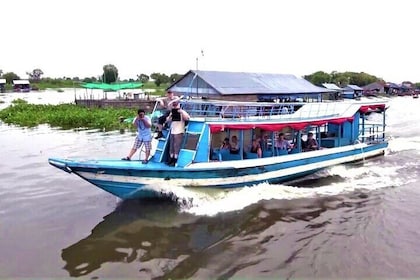 Private River Boat from Siem Reap to Battambang by Water Way