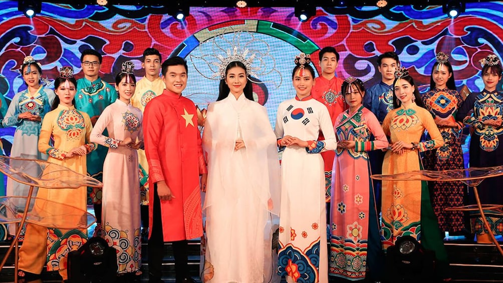 Ao Dai Show in Da Nang