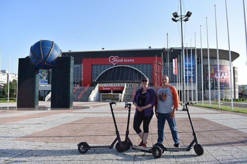E-Scooter New Belgrade Tour