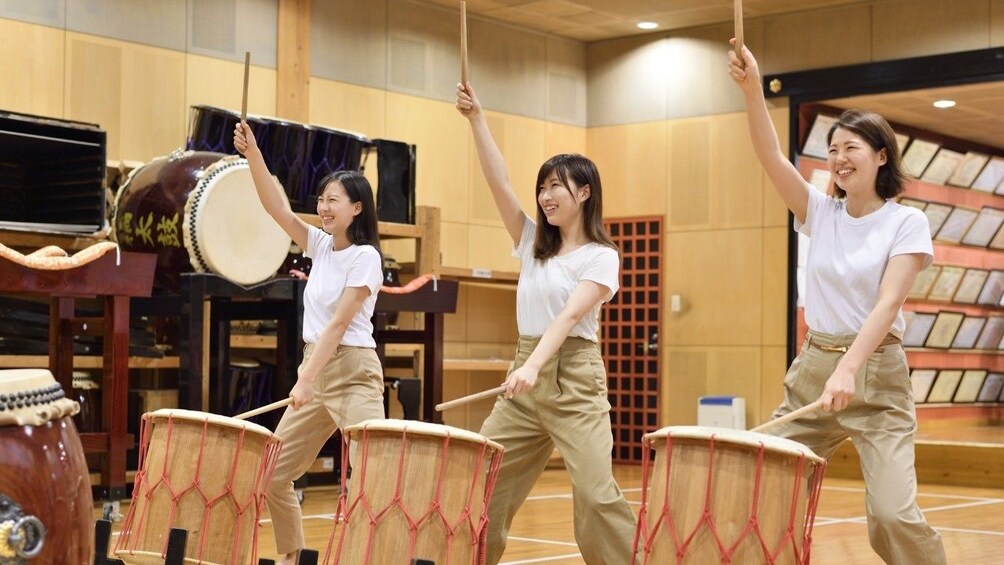 Show item 1 of 4. Traditional Japanese Drum Experience