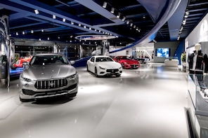 Private Maserati factory tour: powertrain area and showroom