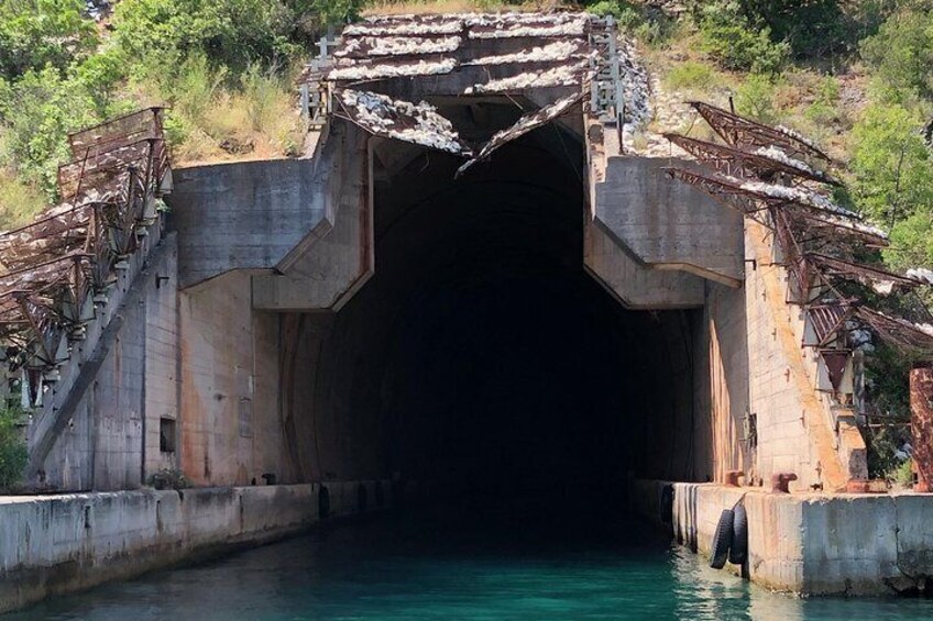 Old submarine tunnel