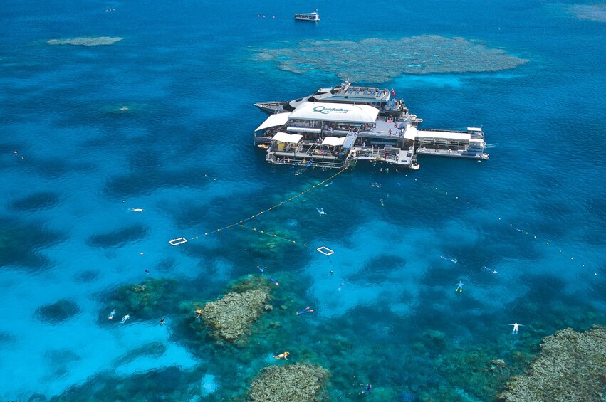 Quicksilver Great Barrier Reef Agincourt Reef Cruise logo