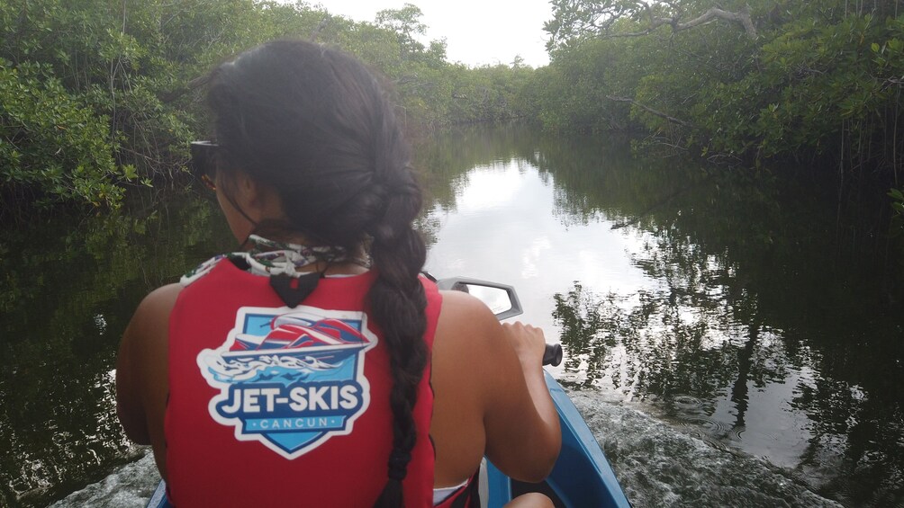 Jet Ski Guided Tour: Cancun's Mangrove Canals 