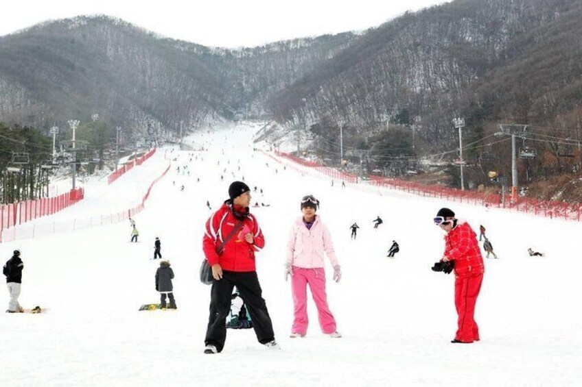 enjoy skiing 