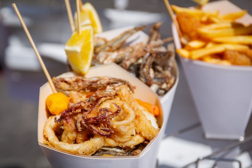 Show item 3 of 4. Small-group Street food tour in Manfredonia