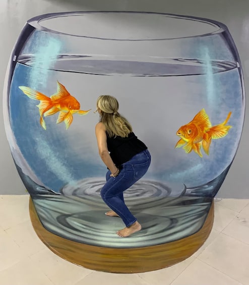 3D World Dubai, Trick-Art Selfie Museum