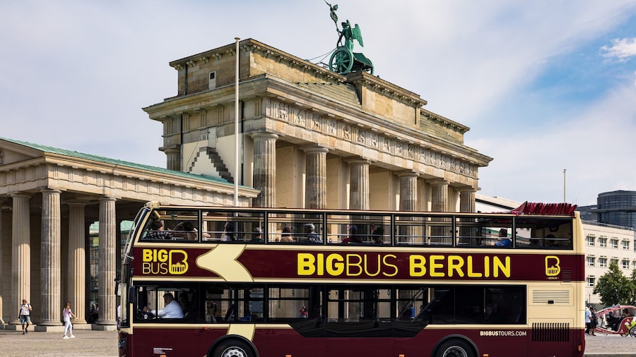 Hop-on hop-off bus in Berlin