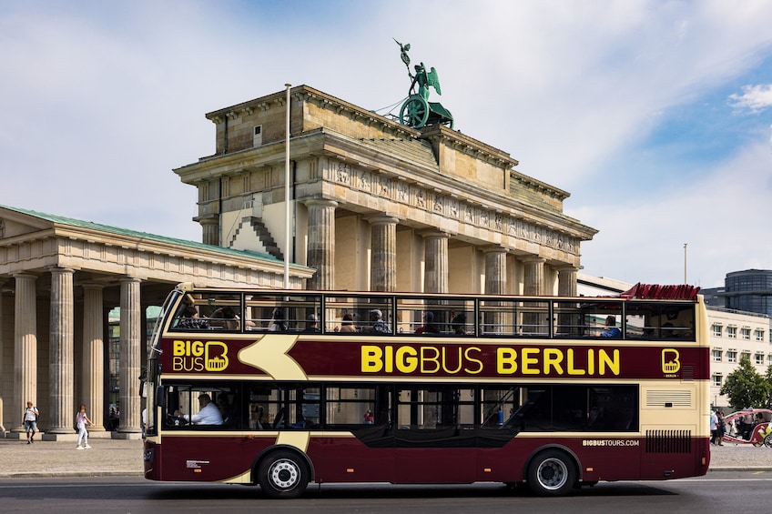 Hop-on hop-off bus in Berlin