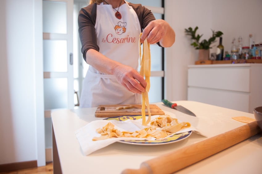 Pasta-making class at a Cesarina's home with tasting - Siena
