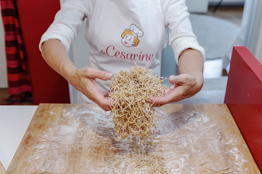 Name your recipe:food tour, workshop with Cesarina in Verona