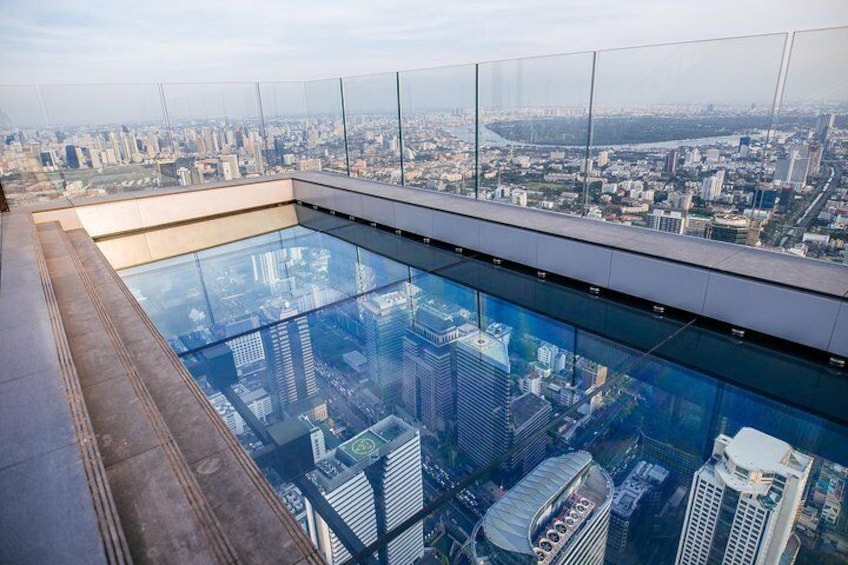 Bangkok : Mahanakhon SkyWalk Admission Ticket