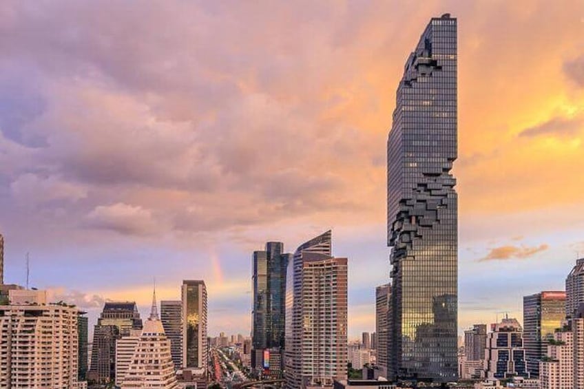 Bangkok : Mahanakhon SkyWalk Admission Ticket