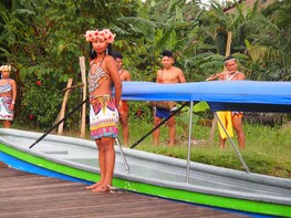 Embera indigenous community visit