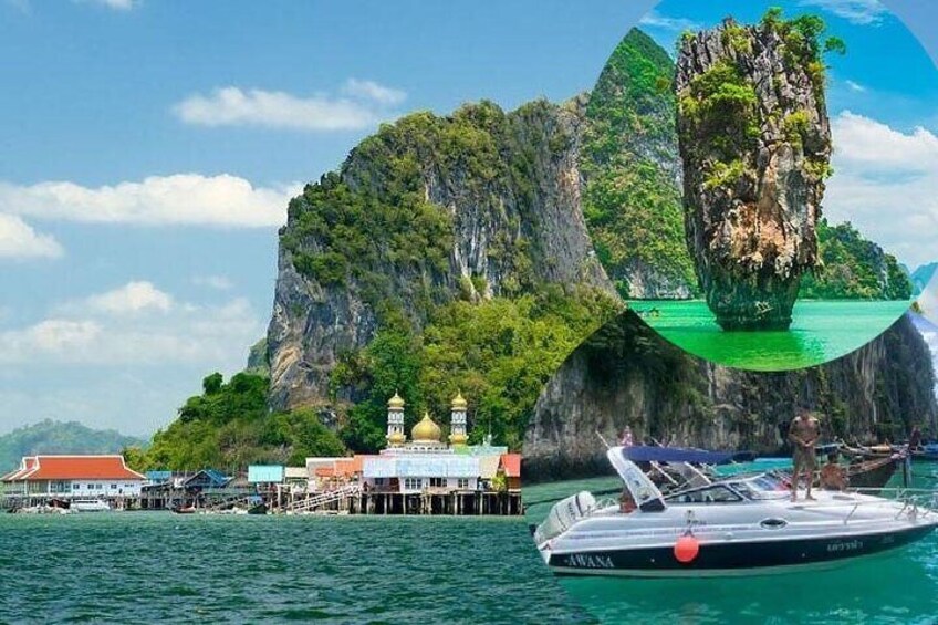 Private Speed Boat Charter to Phang Nga Bay 