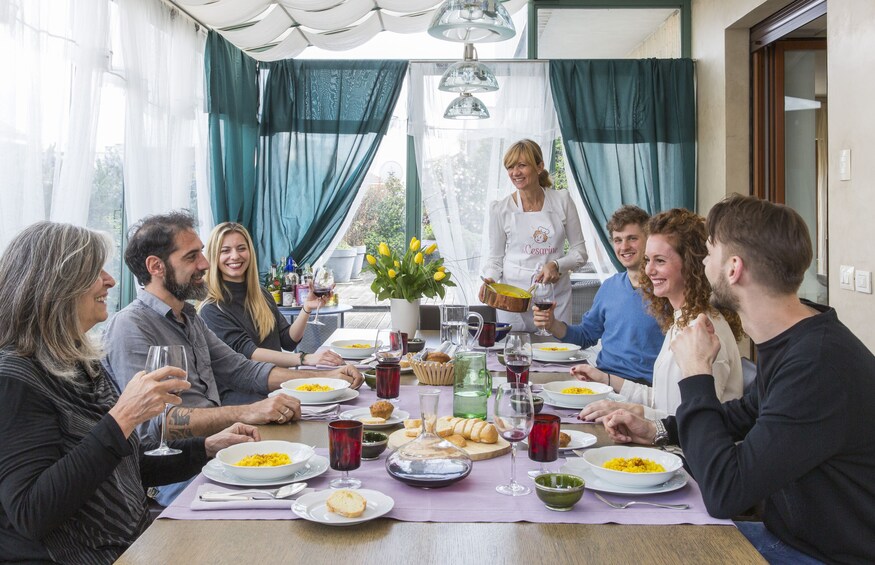 Dining experience at a local's home in Montepulciano