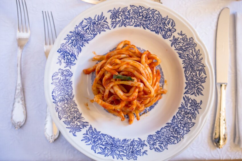 Dining experience at a local's home in Montepulciano