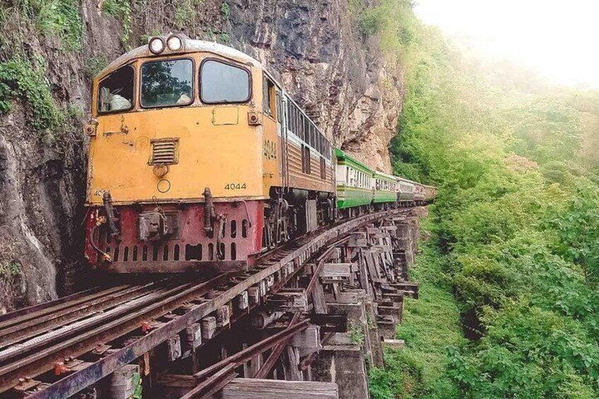 Train on Death Railway