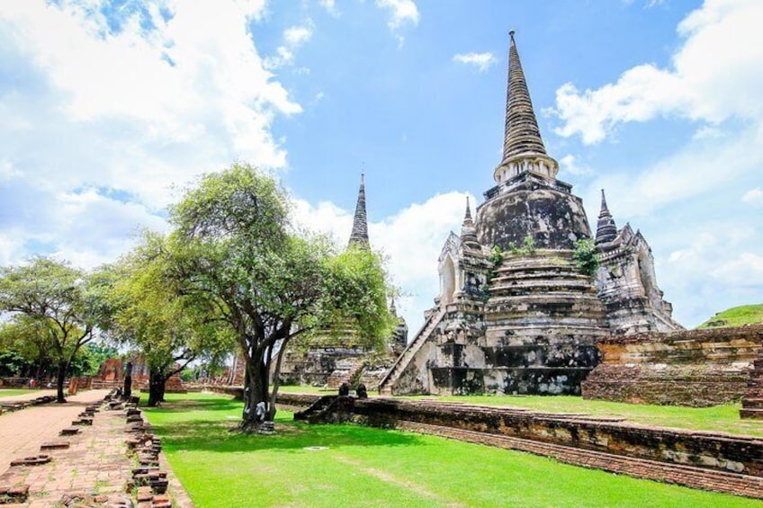 Bangkok to Ayutthaya Historical Park Tour with Lunch Cruise