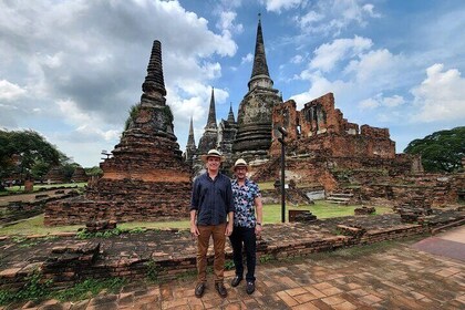 Private Floating Market and Historical Ayutthaya Sightseeing Tour