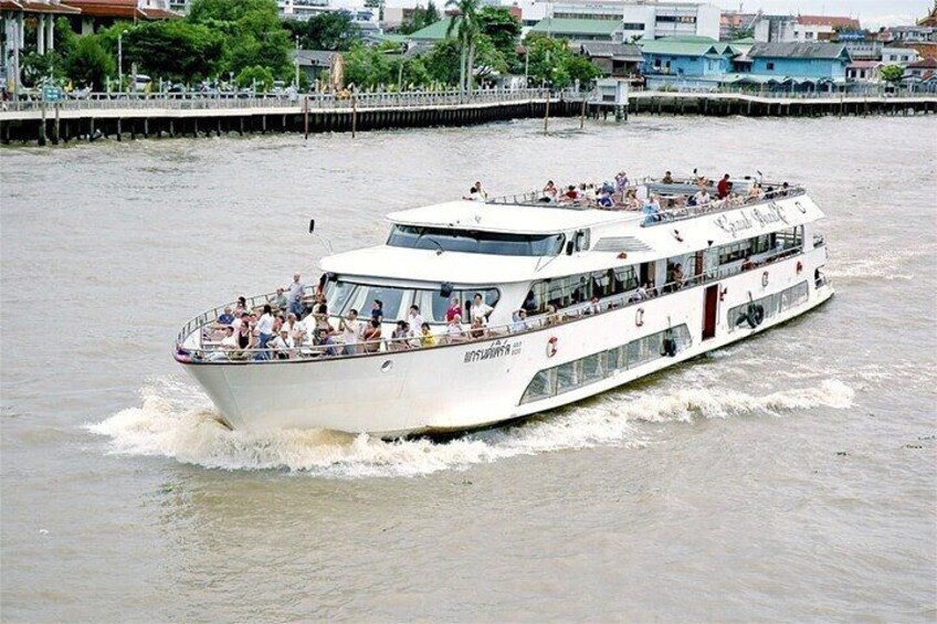 BANGKOK: JOIN TOUR - Ayutthaya Go by BUS Return by Cruise (LUNCH on Cruise)