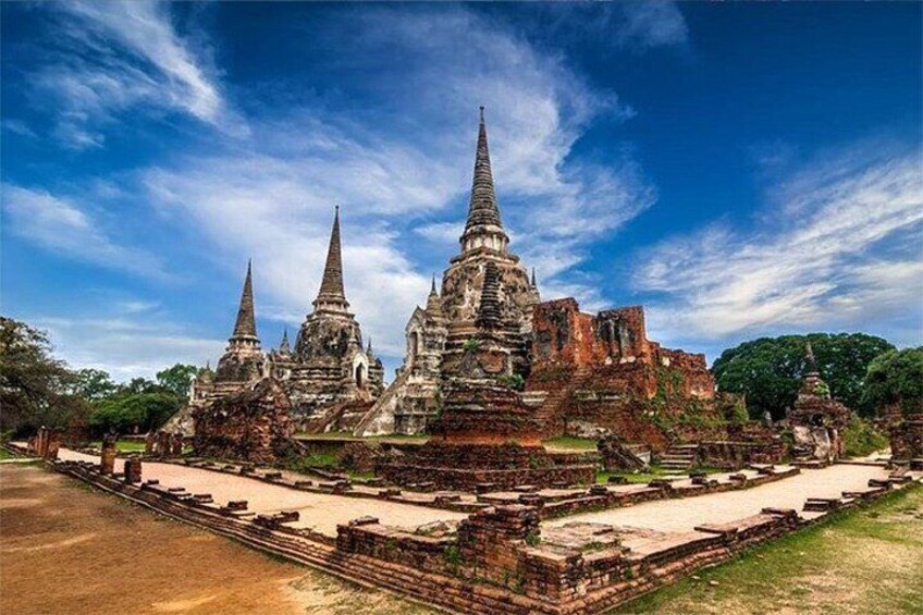 BANGKOK: JOIN TOUR - Ayutthaya Go by BUS Return by Cruise (LUNCH on Cruise)