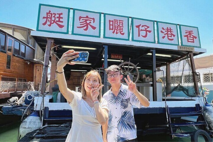 Hop on Aberdeen Houseboat, a floating museum that used to be a floating residence