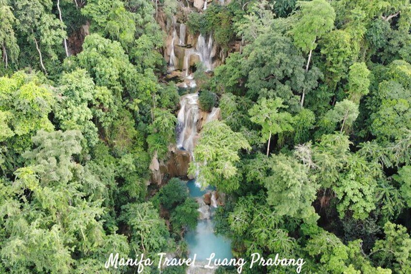 Kuang Si Waterfall Minibus Ticket (Private)