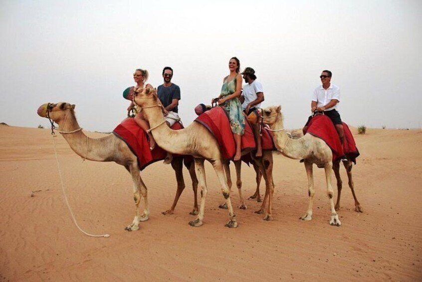 Camel riding