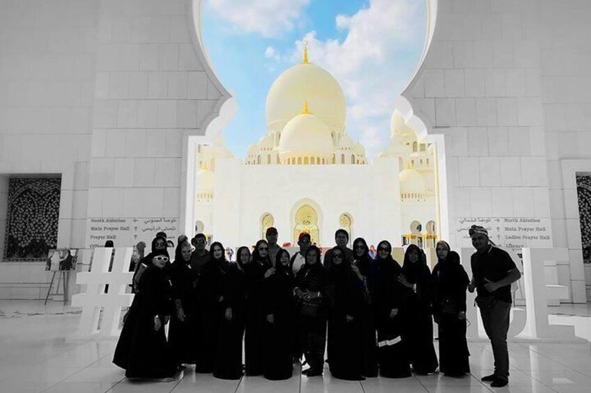 Group At Grand Mosque