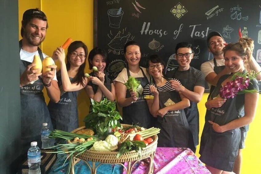 Hands on Thai Cooking Class and Market Tour