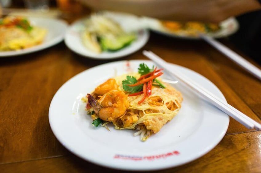 Thipsamai Pad Thai restaurant is legendary for its charcoal-fired creations.