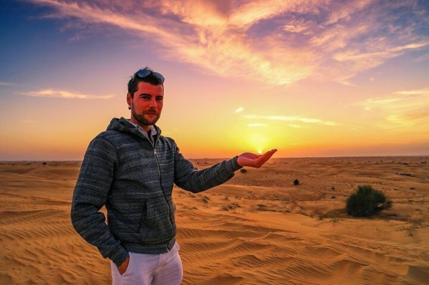 Dubai Desert Sunset