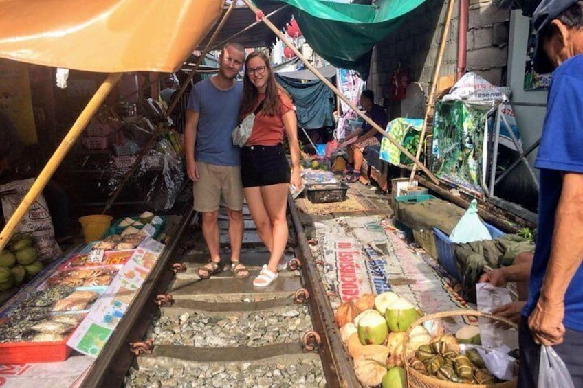 Private Tour: Amphawa Floating Market & Maeklong Railway Market